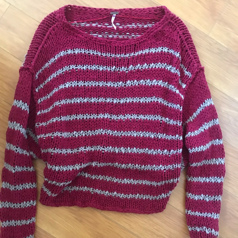 Free People Stripe Sweater - image 1